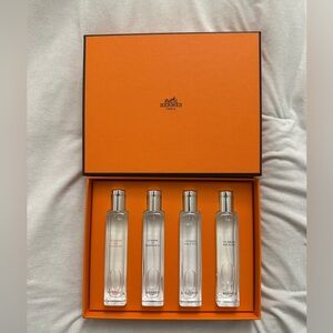 Hermès Fragrance Set in Orange Box